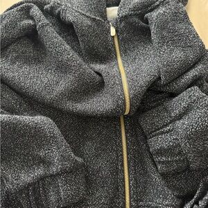 Lululemon Athletica Black and White Speckled Hoodie